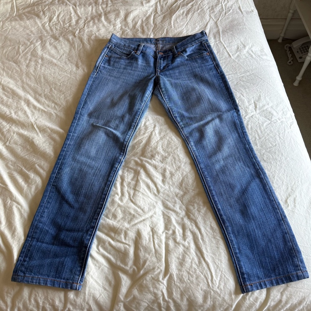 Old Navy blue diva jeans size 0 regular EUC